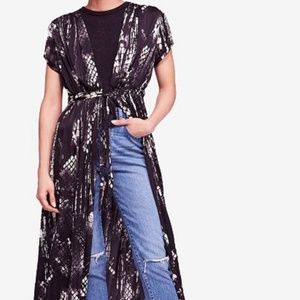 NWT Free People So Long Robe/kimono  Large    NWT